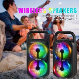 4500W Portable Wireless Speaker with Dual 3.5