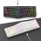 Human Ergonomics Wired 69-Key Compact Keyboard with RGB Backlighting, Transparent Gaming Design, Portable and Comfortable for Home Office Use, USB Powered, Gaming Keyboard, Ergonomic Keyboard, Modern Keyboard
