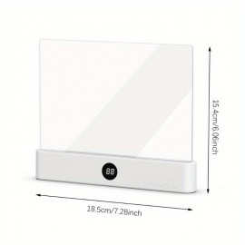 1pc Dimmable Rechargeable LED Reading Lamp with 3 Color Temperatures, USB-Powered Eye Protection Desk Lamp for Bed, Car, Travel Reading Light, Modern Reading Light, USB Rechargeable Lamp, Reading Light For Book, Book Light, Table Lamp